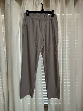 Vuori Light Gray Performance Joggers